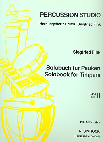 Solobuch Band 2  für Pauken  
