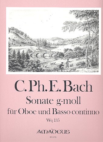 Sonate g-Moll wq135  für Oboe und Bc  