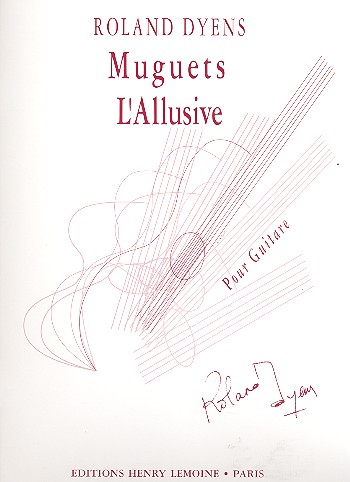 Muguets l'allusive pour guitare&nbsp;&nbsp;&nbsp;&nbsp;