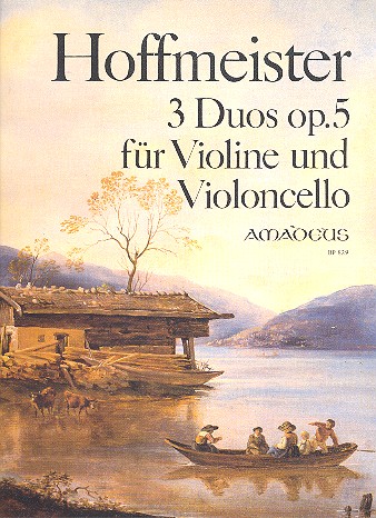 3 Duos op.5  für Violine und Violoncello  Stimmen