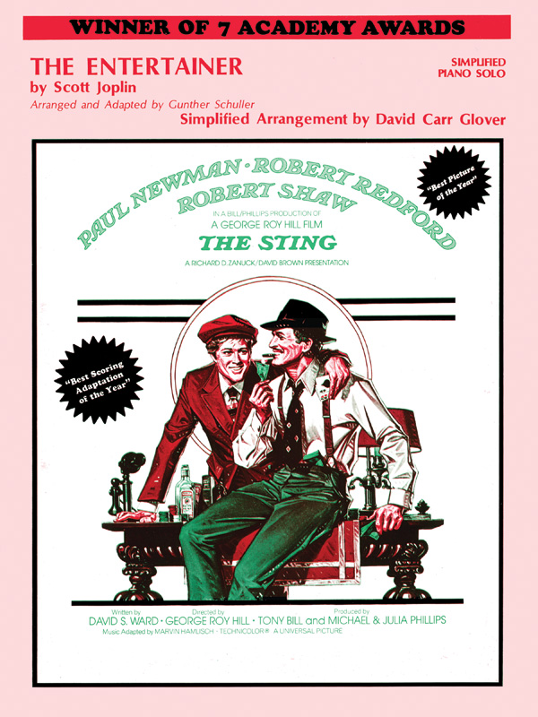 The Entertainer  for piano (simplified)  