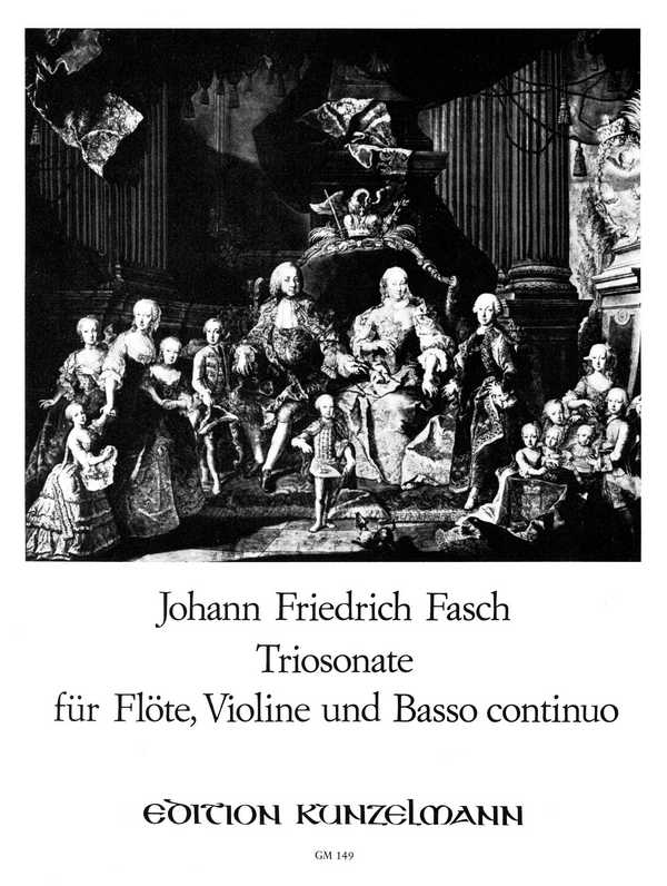 Triosonate D-Dur  für Flöte, Violine und Bc  