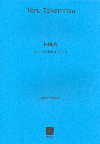 Hika  pour violon et piano  