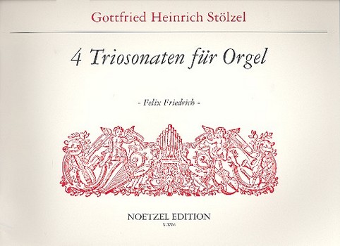 4 Triosonaten  für Orgel  