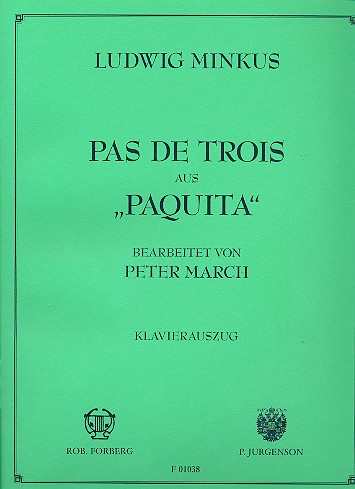 Pas de trois aus Paquita  für Klavier  
