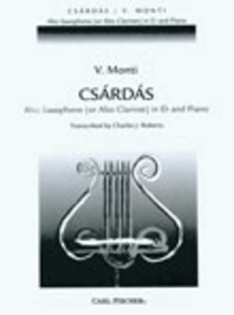 CSARDAS FOR ALTO SAXOPHONE AND  PIANO  ROBERTS, C.J., ED.