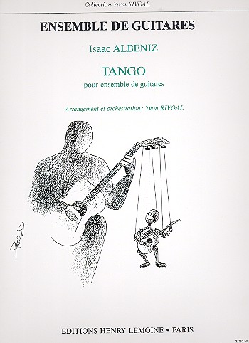Tango  pour 5 guitares  partition et parties