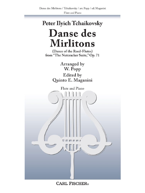 Danse des mirlitons op.71&nbsp;&nbsp;for flute and piano&nbsp;&nbsp;
