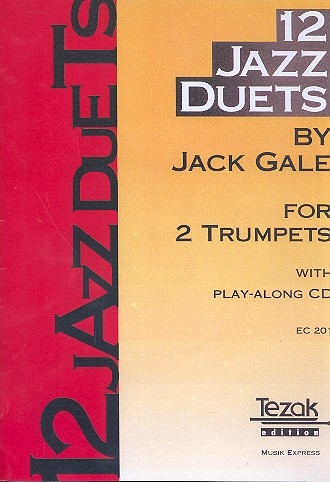 12 Jazz Duets (+CD)  for 2 trumpets  