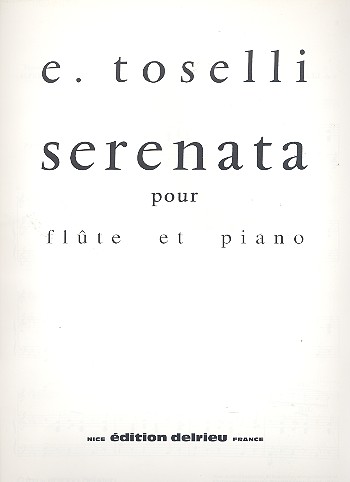 Serenata op.6 pour flûte et piano    