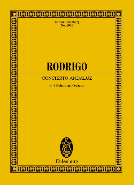 Concierto andaluz  for 4 guitars and orchestra  study score