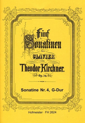 Sonatine G-Dur op.70,4  für Klavier  