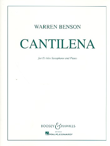 Cantilena&nbsp;&nbsp;für Alt-Saxophon und Klavier&nbsp;&nbsp;