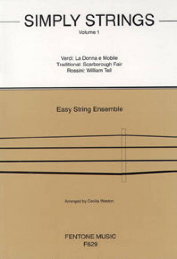 Simply Strings vol.1&nbsp;&nbsp;for string orchestra (easy)&nbsp;&nbsp;score and parts