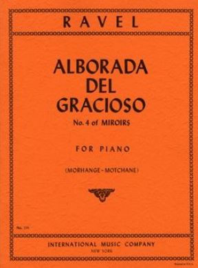 Alborada del gracioso - Miroirs no.4&nbsp;&nbsp;for piano&nbsp;&nbsp;MORHANGE-MOTCHANE, ED.