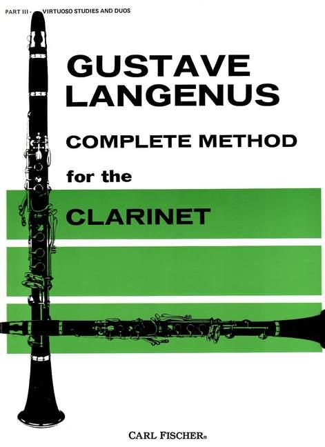Complete Method vol.3 for the clarinet&nbsp;&nbsp;&nbsp;&nbsp;