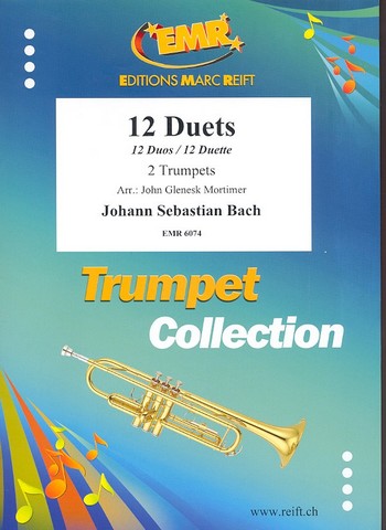 12 Duos for 2 trumpets in Bb or C    