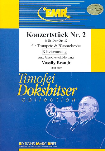 Konzertstück Es-Dur Nr.2 op.12 für&nbsp;&nbsp;Trompete und Blasorchester&nbsp;&nbsp;für Trompete (B/C) und Klavier