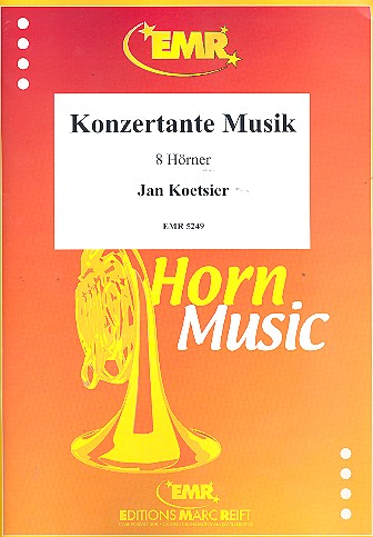 Konzertante Musik&nbsp;&nbsp;für 8 Hörner in F&nbsp;&nbsp;Partitur und Stimmen