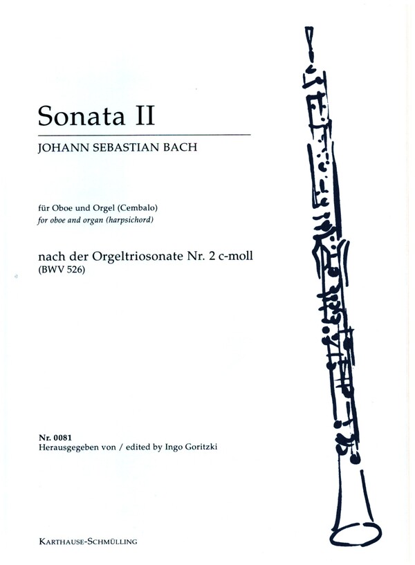 Sonate Nr.2 &nbsp;&nbsp;für Oboe und Orgel (Cembalo)&nbsp;&nbsp;