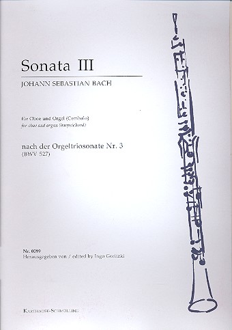 Sonate Nr.3 &nbsp;&nbsp;für Oboe und Orgel (Cembalo) &nbsp;&nbsp;