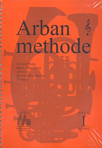 Arban-Methode Band 1-3 für Trompete,  Kornett, Flügelhorn, Althorn,  Bariton, Tenorhorn