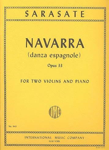 Navarra Danza espagnole op.33