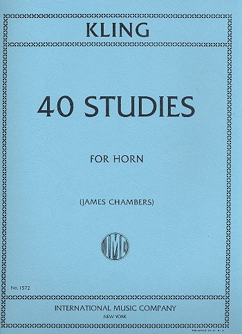 40 Studies  for horn  