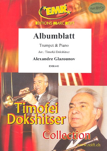Albumblatt für Trompete und Klavier    
