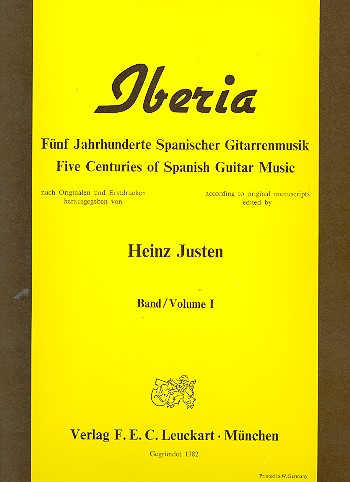 Iberia - Band 1 5 Jahrhunderte spanischer Gitarrenmusik    