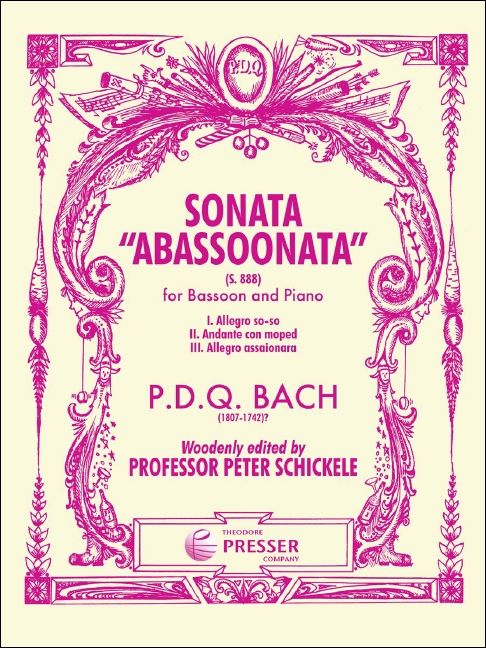 Sonata Abassoonata  for bassoon and piano  