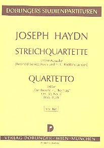 Streichquartett D-Dur op.50,6 Hob.III:49&nbsp;&nbsp;Studienpartitur&nbsp;&nbsp;