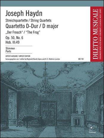 Streichquartett D-Dur op.50,6&nbsp;&nbsp;Hob.III:49,  Stimmen&nbsp;&nbsp;