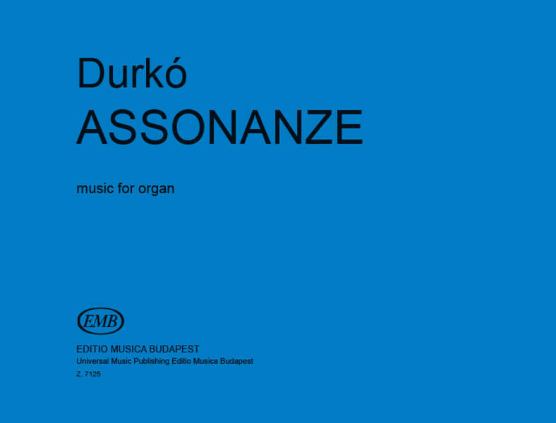 ASSONANZE&nbsp;&nbsp;per organo&nbsp;&nbsp;