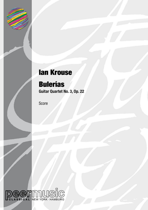 Bulerias   for 4 guitars  score