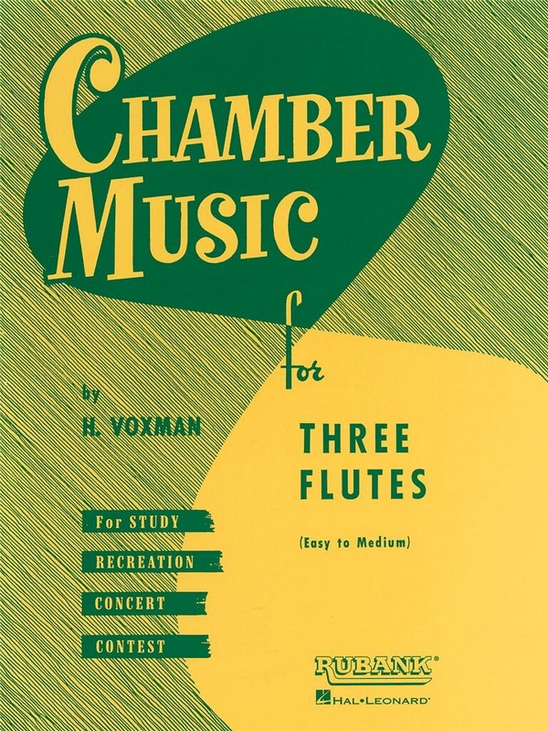 Chamber Music for 3 flutes  score  (easy to medium)  