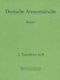Deutsche Armeemärsche Band 1  für Blasorchester  Tenorhorn 2 in B