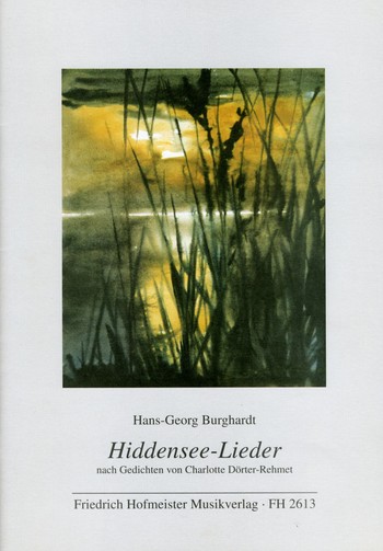 Hiddensee-Lieder nach Gedichten von  Charlotte Dörter-Rehmet op.96 für  Gesang und Klavier