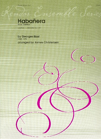 Habanera from Carmen  for 4 flutes  score and parts