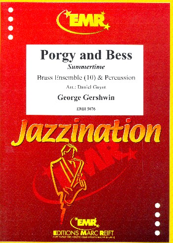 Summertime for 4 trumpets, horn,&nbsp;&nbsp;4 trombones and tuba&nbsp;&nbsp;score and parts