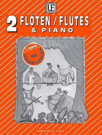 Das schlaue Füchslein ausgewählte  Stücke für 2 Flöten und Klavier  