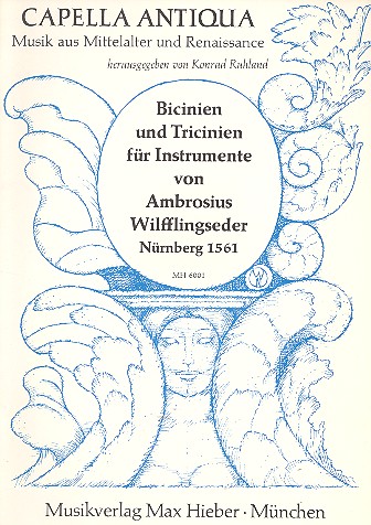 Bicinien und Tricinien  für 2-3 Blockflöten (SS/SSA)  Spielpartitur