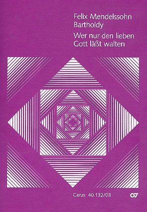 Wer nur den lieben Gott lässt walten&nbsp;&nbsp;für Sopran, gem Chor und Streicher&nbsp;&nbsp;Klavierauszug (dt/en)