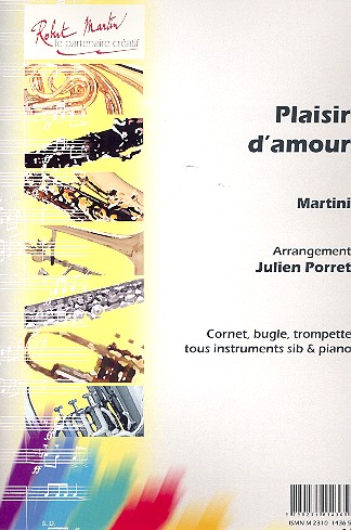 Plaisier d'amour pour instrument  en sib et piano  