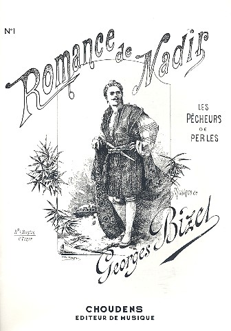 Je crois entendre encore romance  de nadir pour baryton et piano (fr)  