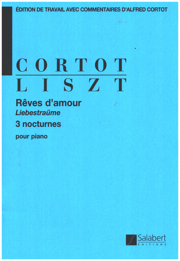 Rêves d'amour 3 nocturnes pour&nbsp;&nbsp;piano&nbsp;&nbsp;