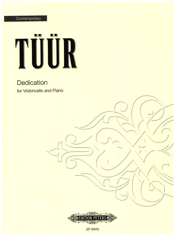 Dedication&nbsp;&nbsp;für Violoncello und Klavier&nbsp;&nbsp;