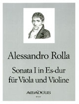 Sonata Es-Dur Nr.1 für  Viola und Violine  Stimmen