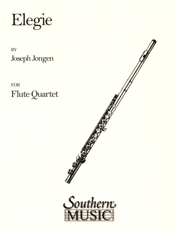 Elegie  for flute quartet  score and parts