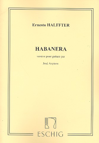 Habanera version pour guitare&nbsp;&nbsp;&nbsp;&nbsp;